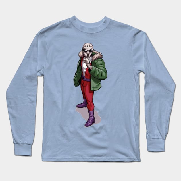 Negative Man Long Sleeve T-Shirt by pberry